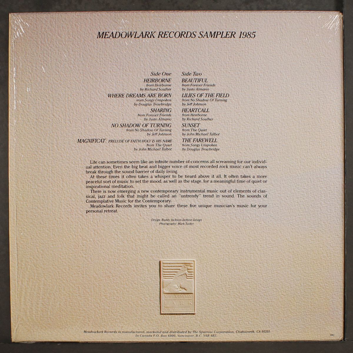 meadowlark sampler 1985 by VARIOUS