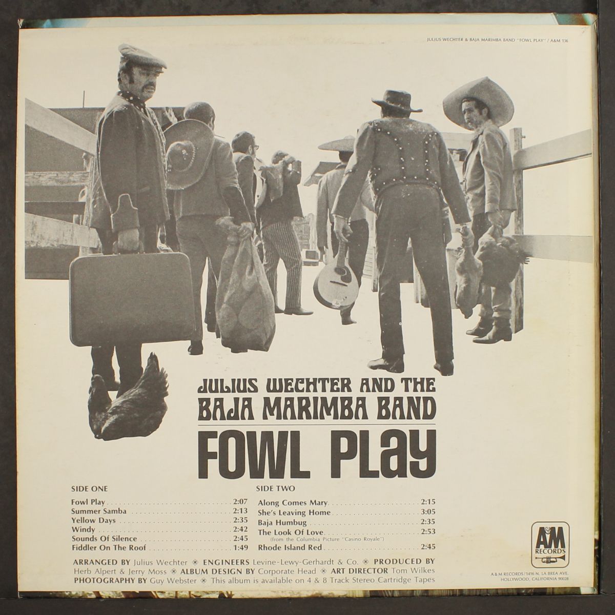 fowl play by JULIUS WECRTHE & BAJA MARIMBA BAND
