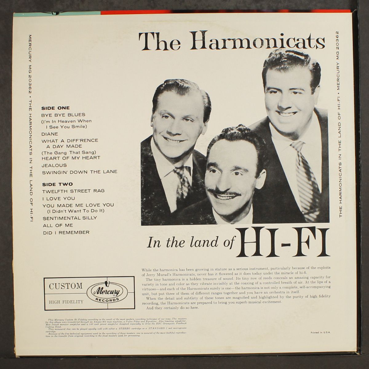in the land of hi-fi by HARMONICATS