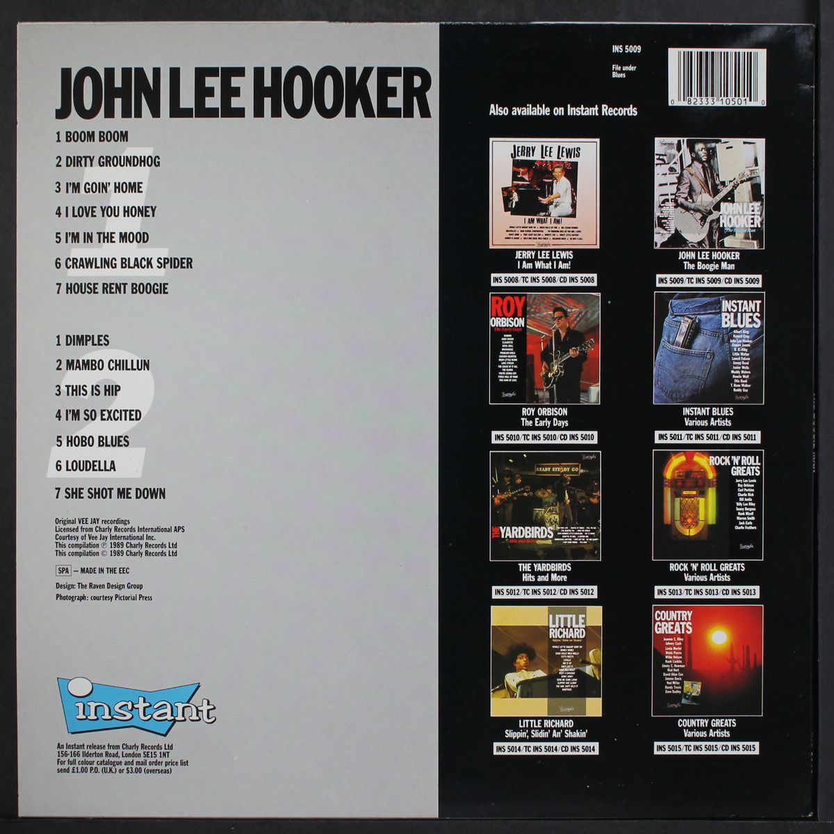 the boogie man by JOHN LEE HOOKER
