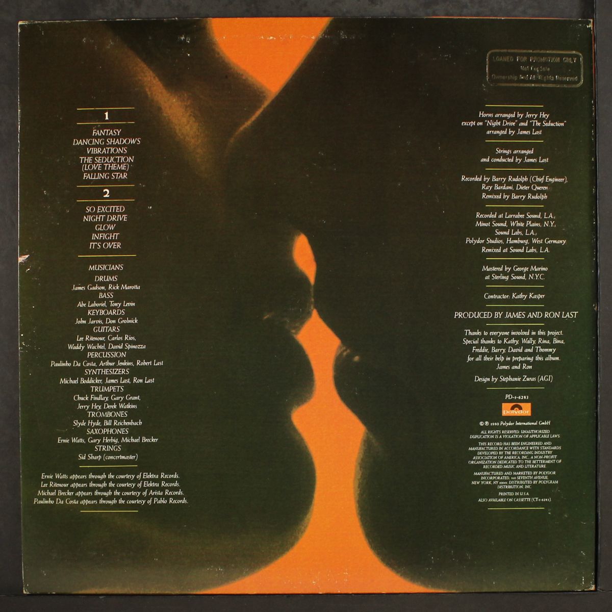 seduction by JAMES LAST