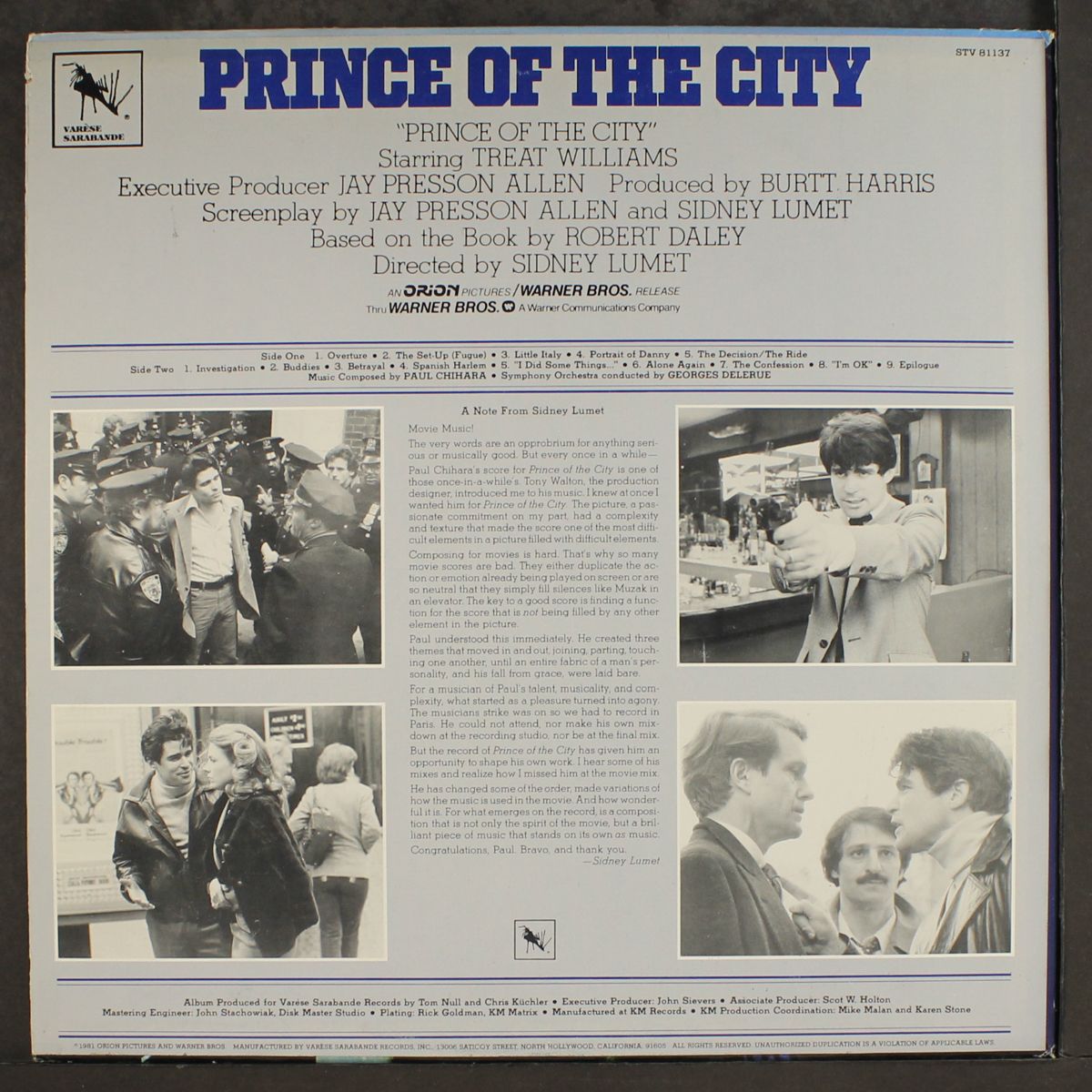 prince of the city by SOUNDTRACK