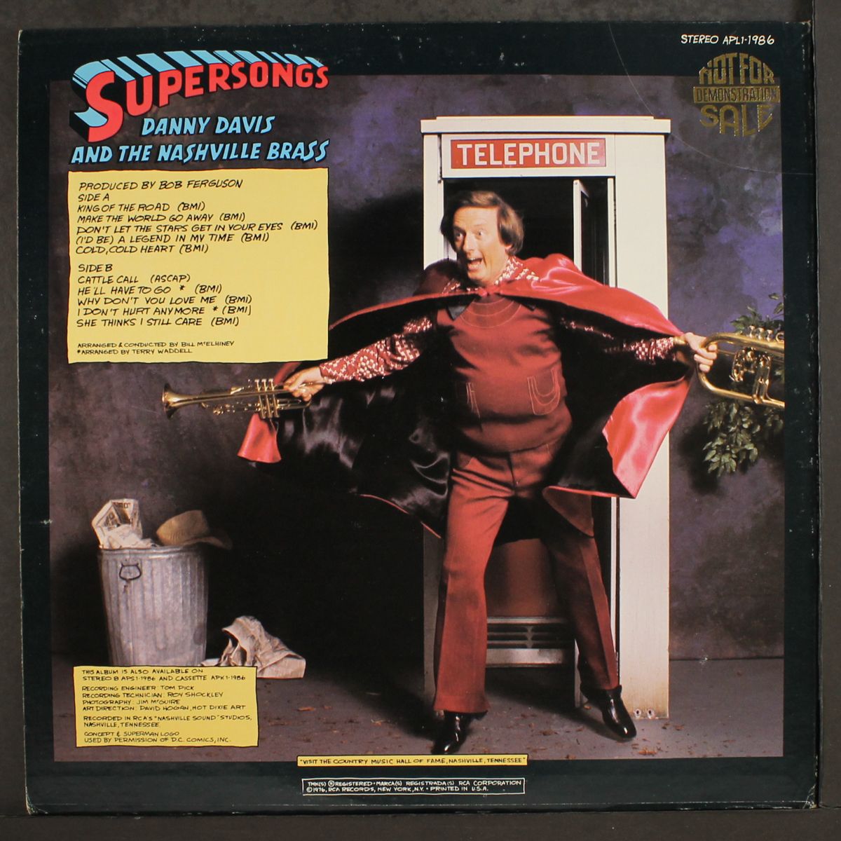 supersongs by DANNY DAVIS & NASHVILLE BRASS