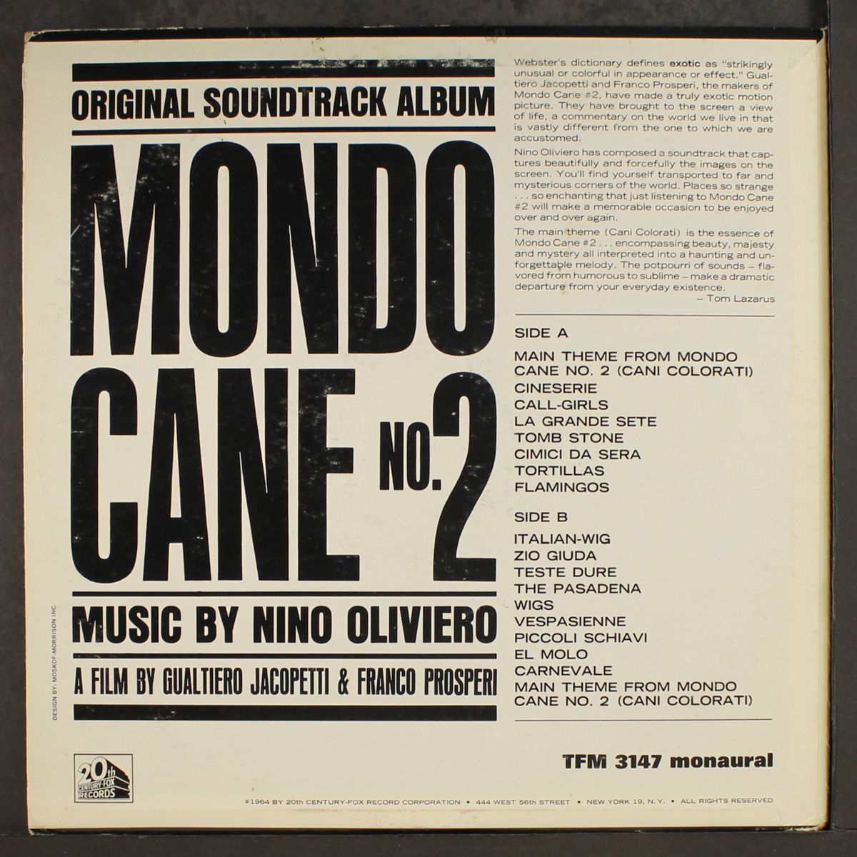 mondo cane no. 2 by SOUNDTRACK