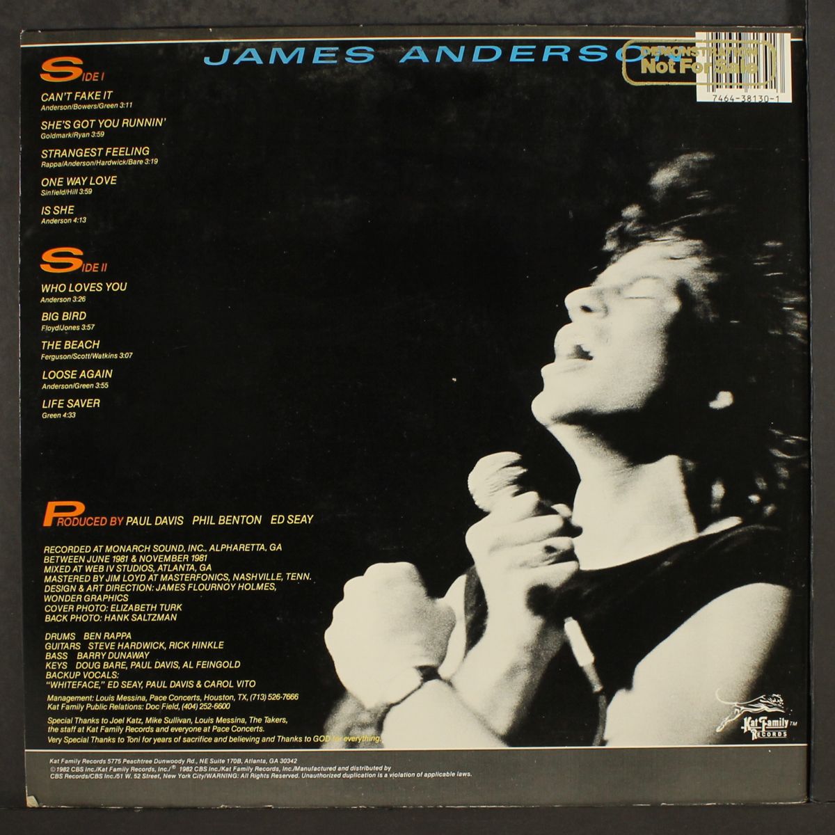 strangest feeling by JAMES ANDERSON
