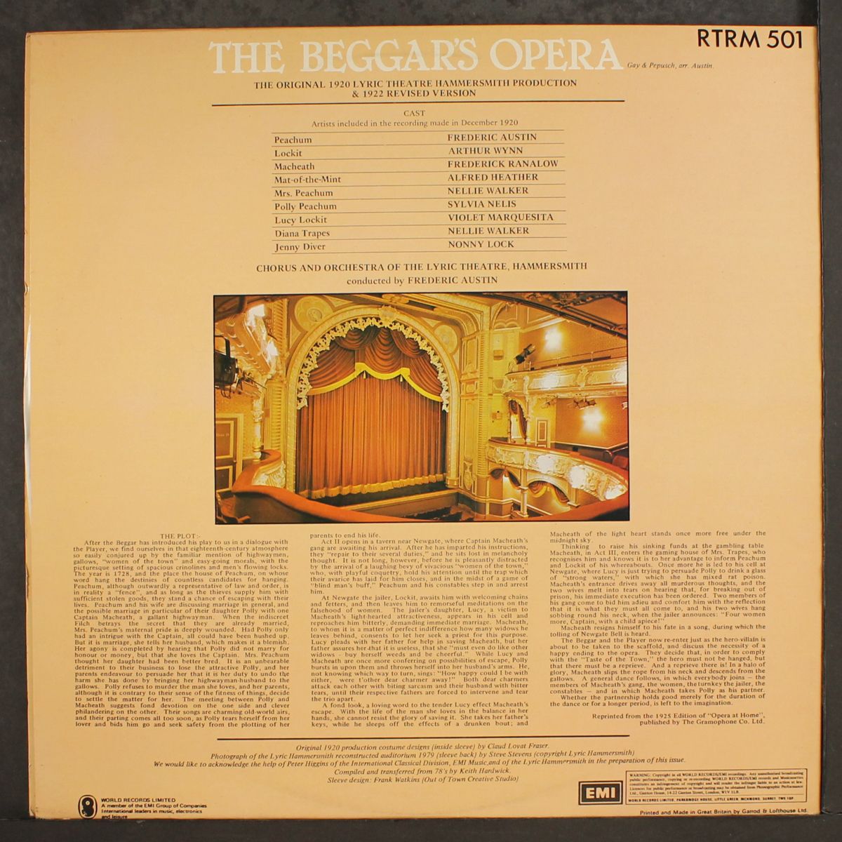 beggar's opera by SOUNDTRACK