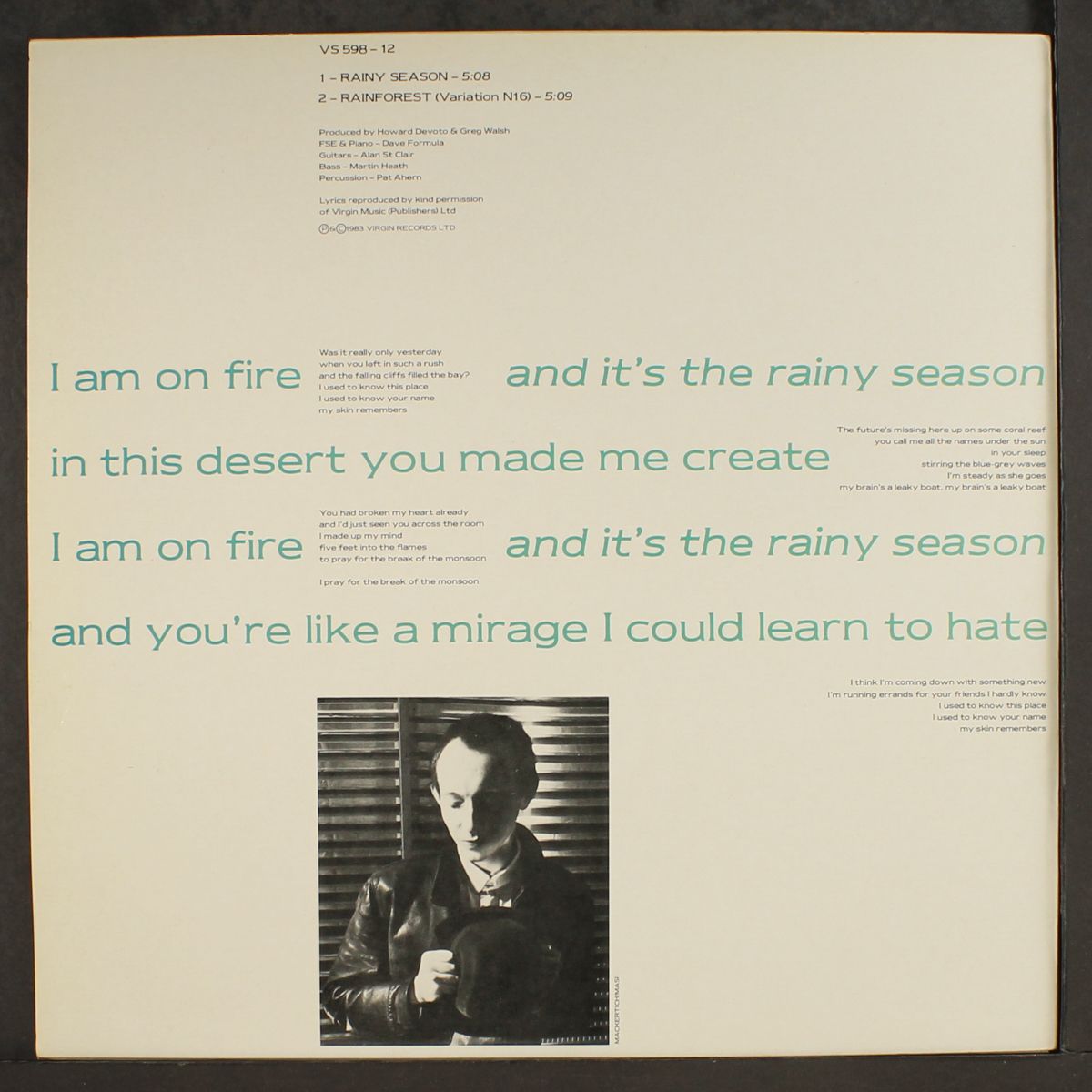 rainy season by HOWARD DEVOTO