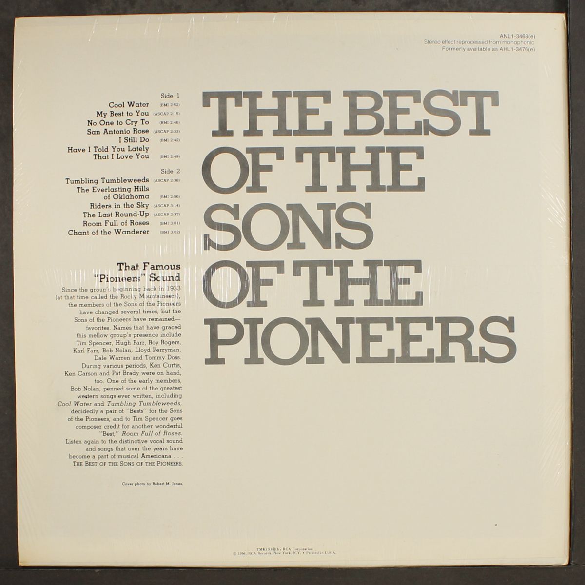best of by SONS OF THE PIONEERS