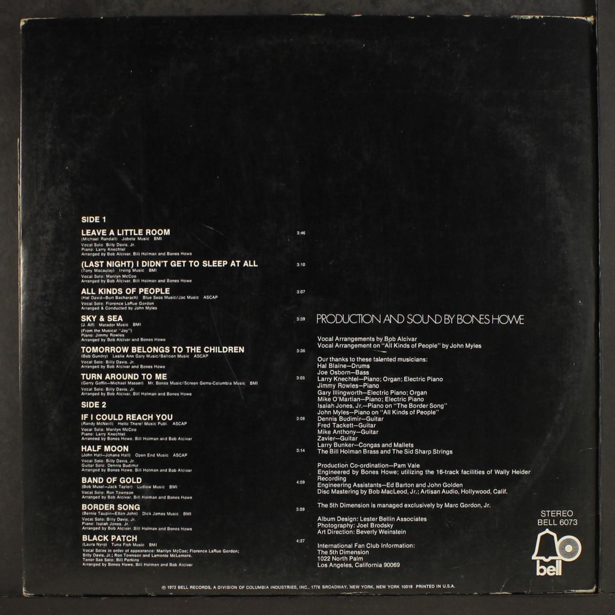 individually & collectively by 5TH DIMENSION