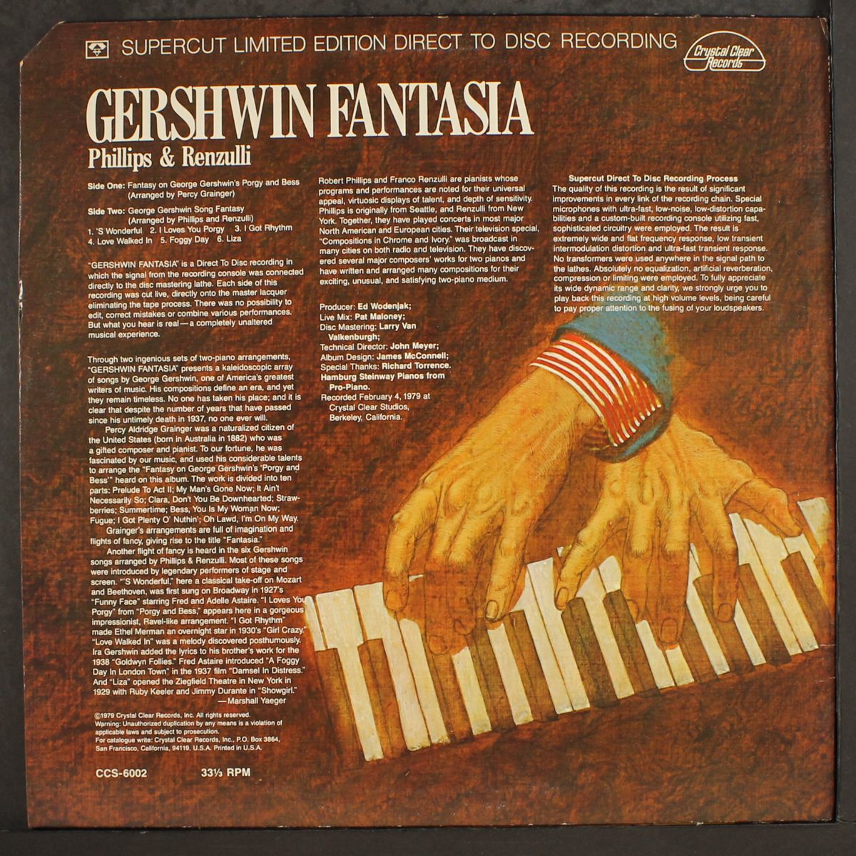 gershwin fantasia by PHILLIPS & RENZULLI