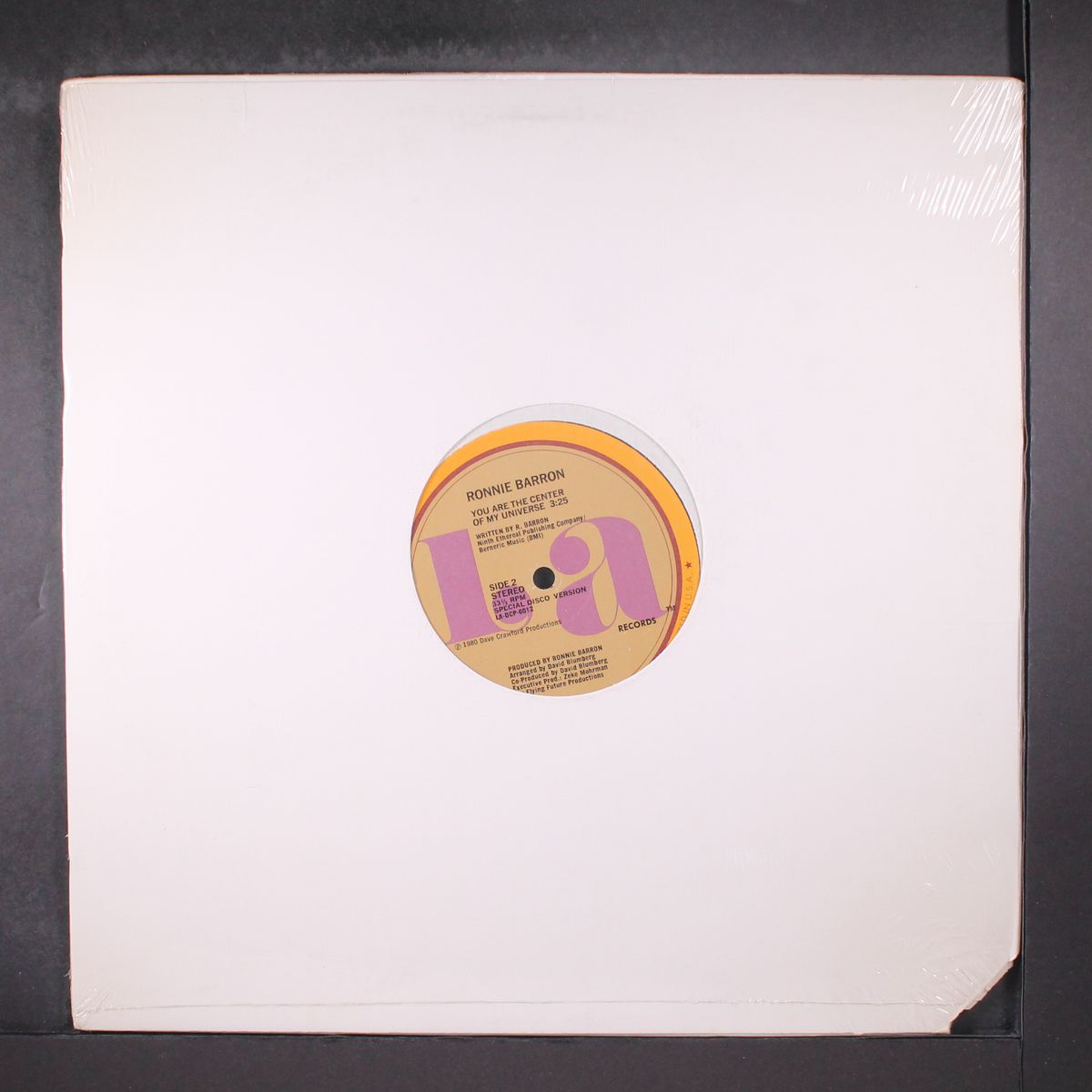 i can give it to you / you are the center of my universe by RONNIE BARRON