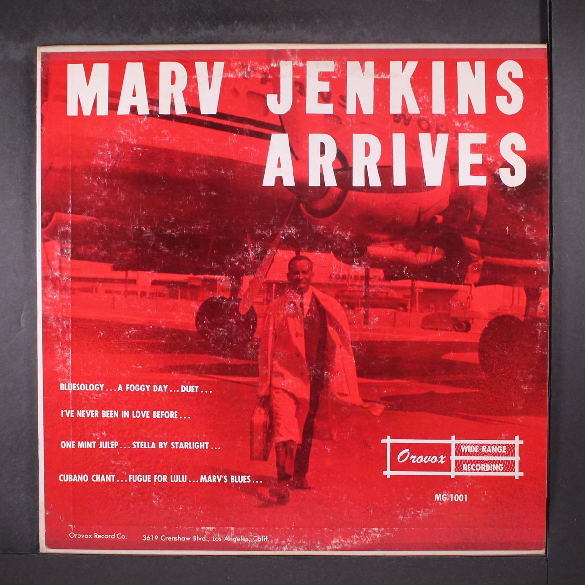arrives by MARV JENKINS