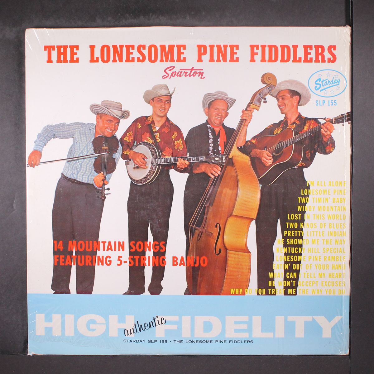 14 mountain songs by LONESOME PINE FIDDLERS