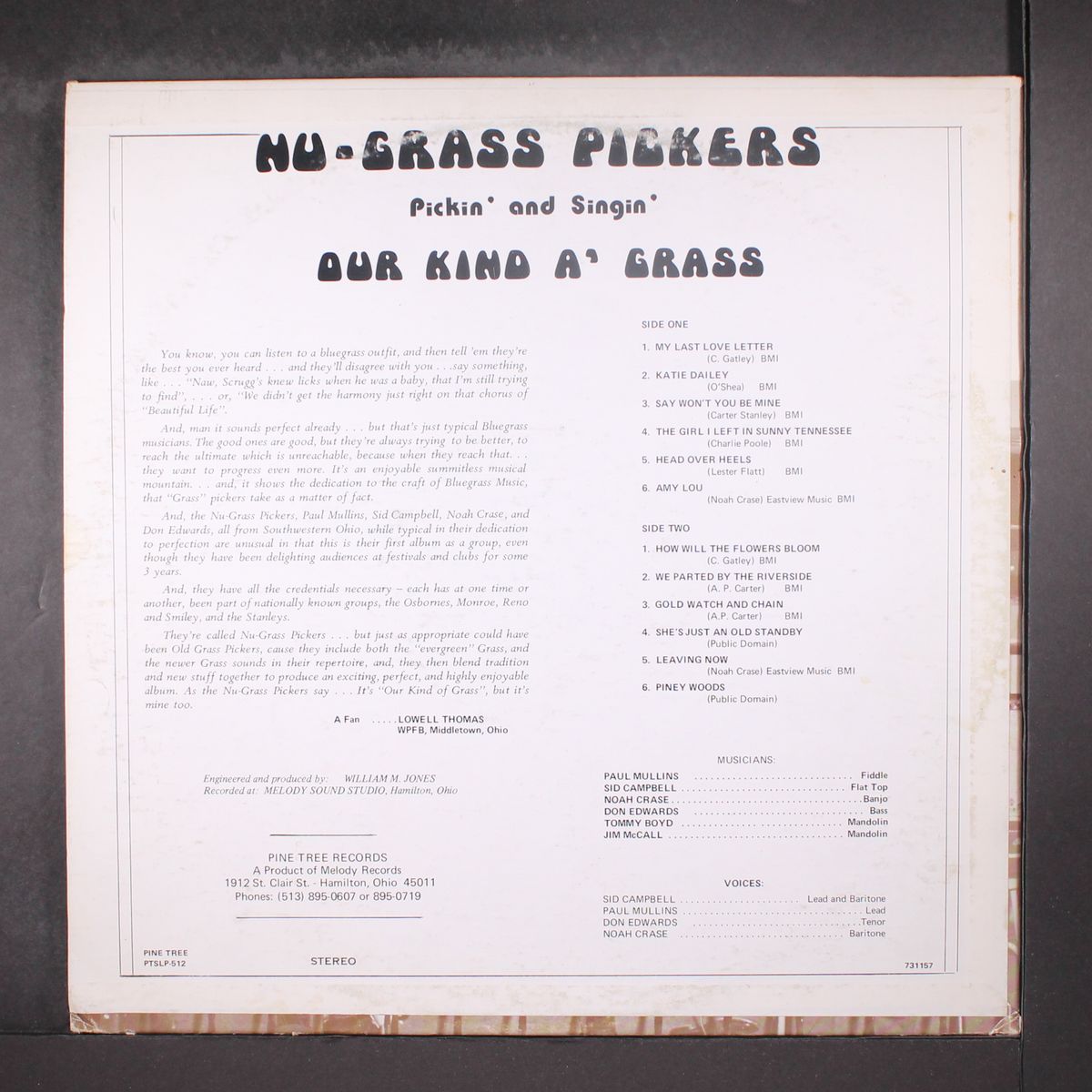our kind a' grass by NU-GRASS PICKERS