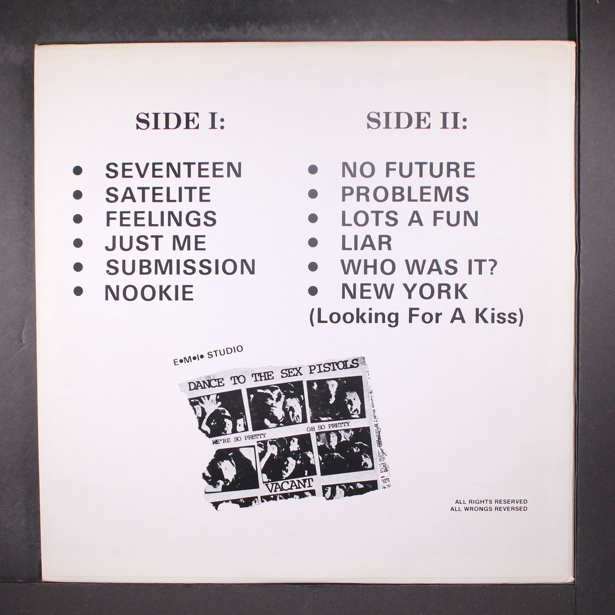 the filth and the fury by SEX PISTOLS