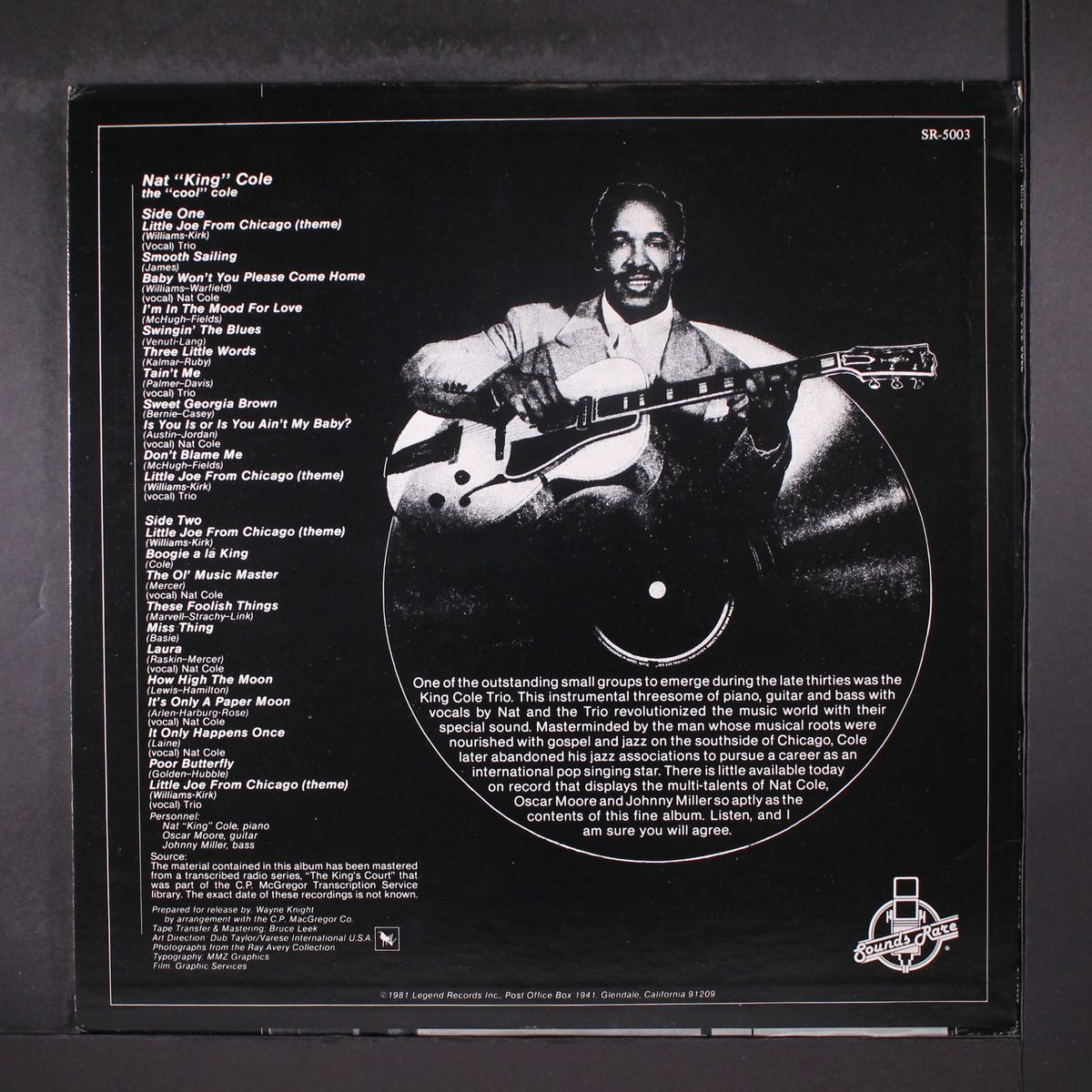 the cool cole by NAT KING COLE