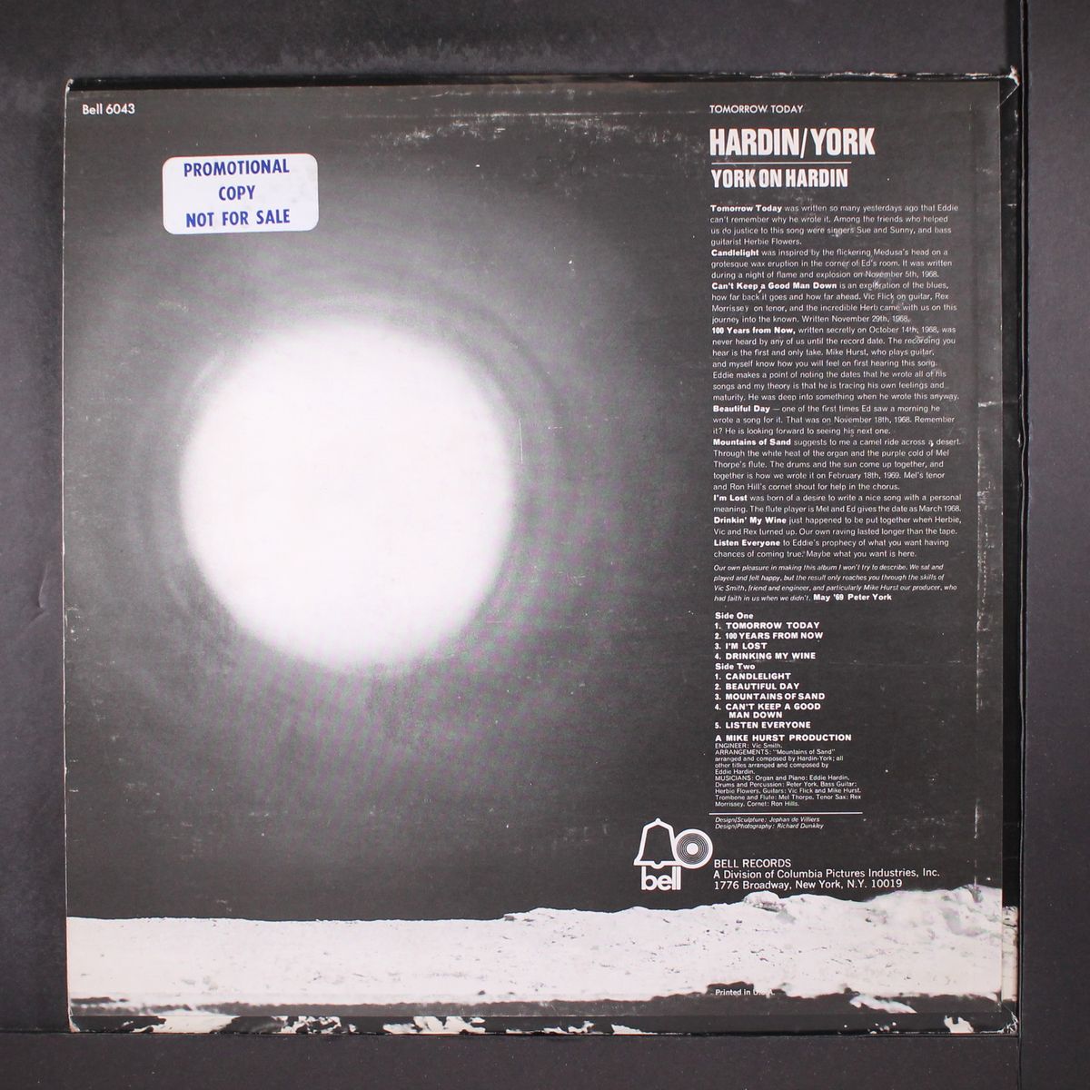 tomorrow today by HARDIN & YORK