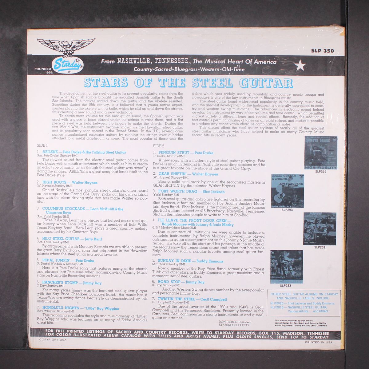 stars of the steel guitar by VARIOUS