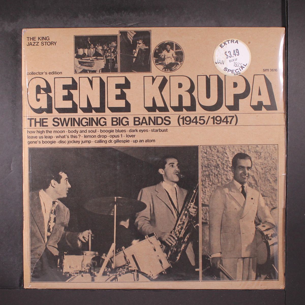 the swinging big bands (1945-1947) by GENE KRUPA