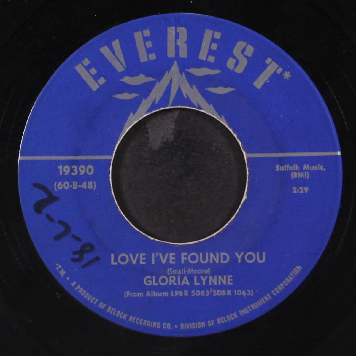 the jazz in you / love i've found you by GLORIA LYNNE