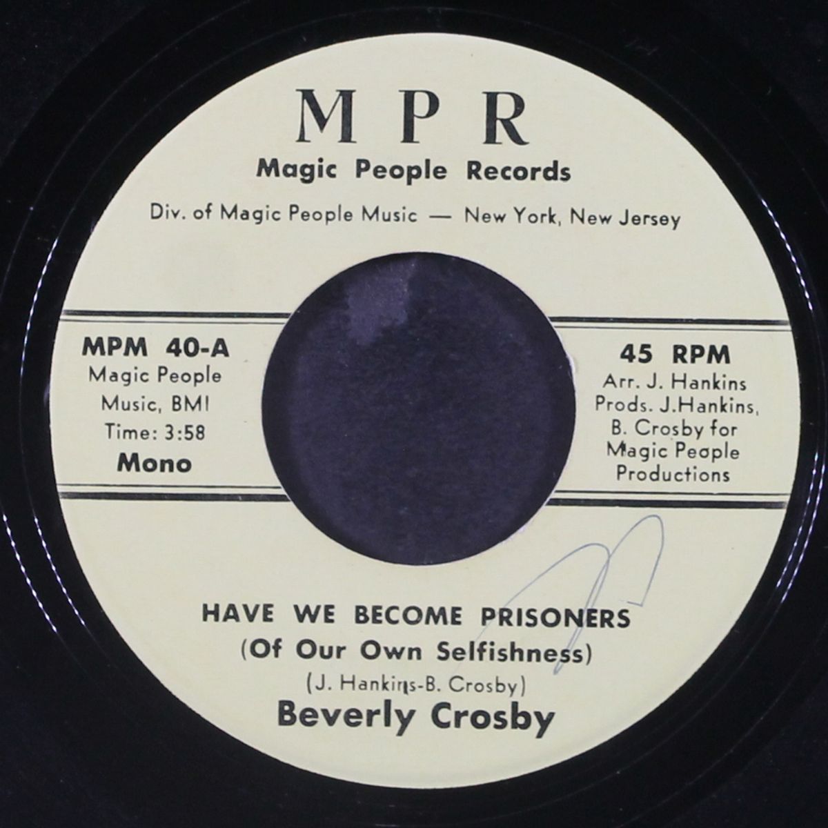 that didn't stop me / have we become prisoners by BEVERLY CROSBY
