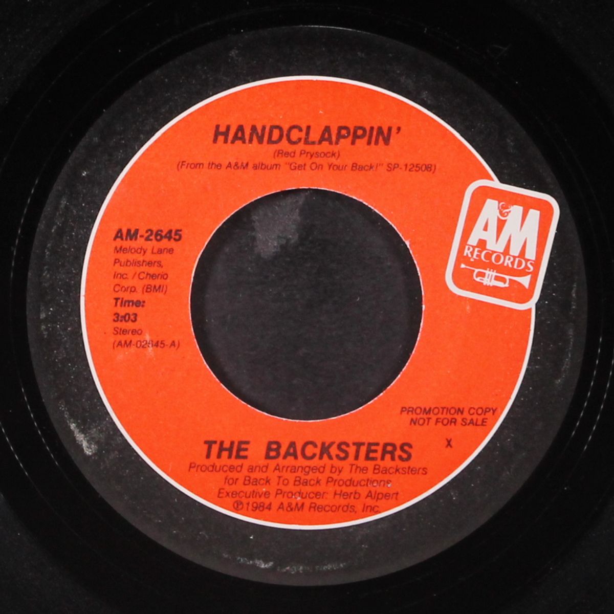 handclappin' / same by BACKSTERS