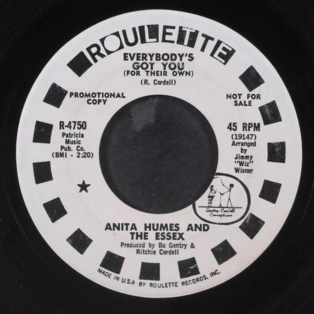 everybody's got you / are you going my way by ANITA HUMES & ESSEX