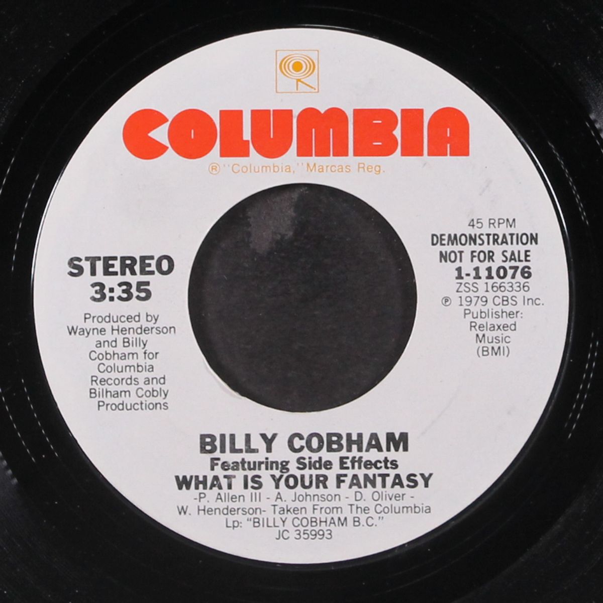 what is your fantasy / same by BILLY COBHAM
