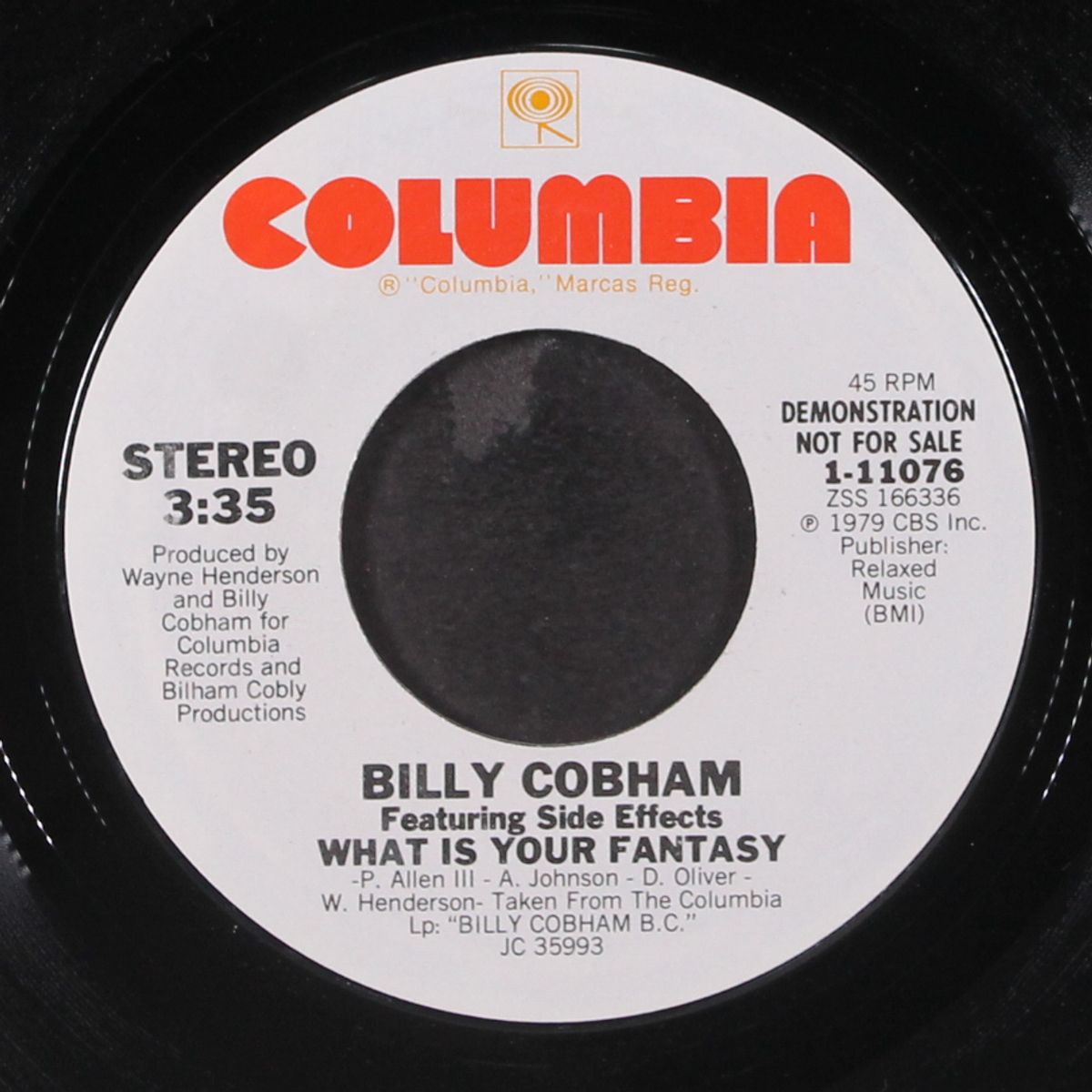 what is your fantasy / same by BILLY COBHAM