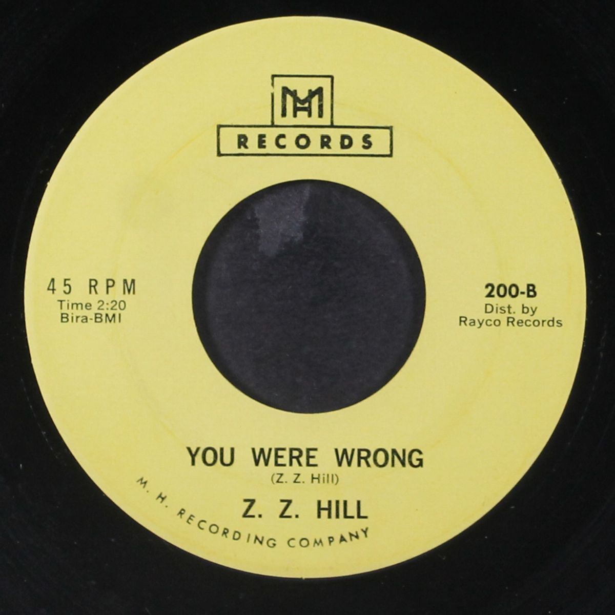 tomble weed / you were wrong by Z.Z. HILL