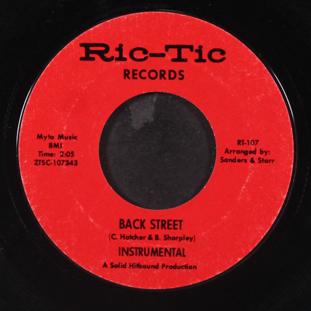 back street / instrumental by EDWIN STARR
