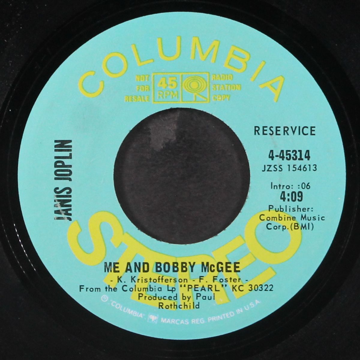 me and bobby mcgee by JANIS JOPLIN