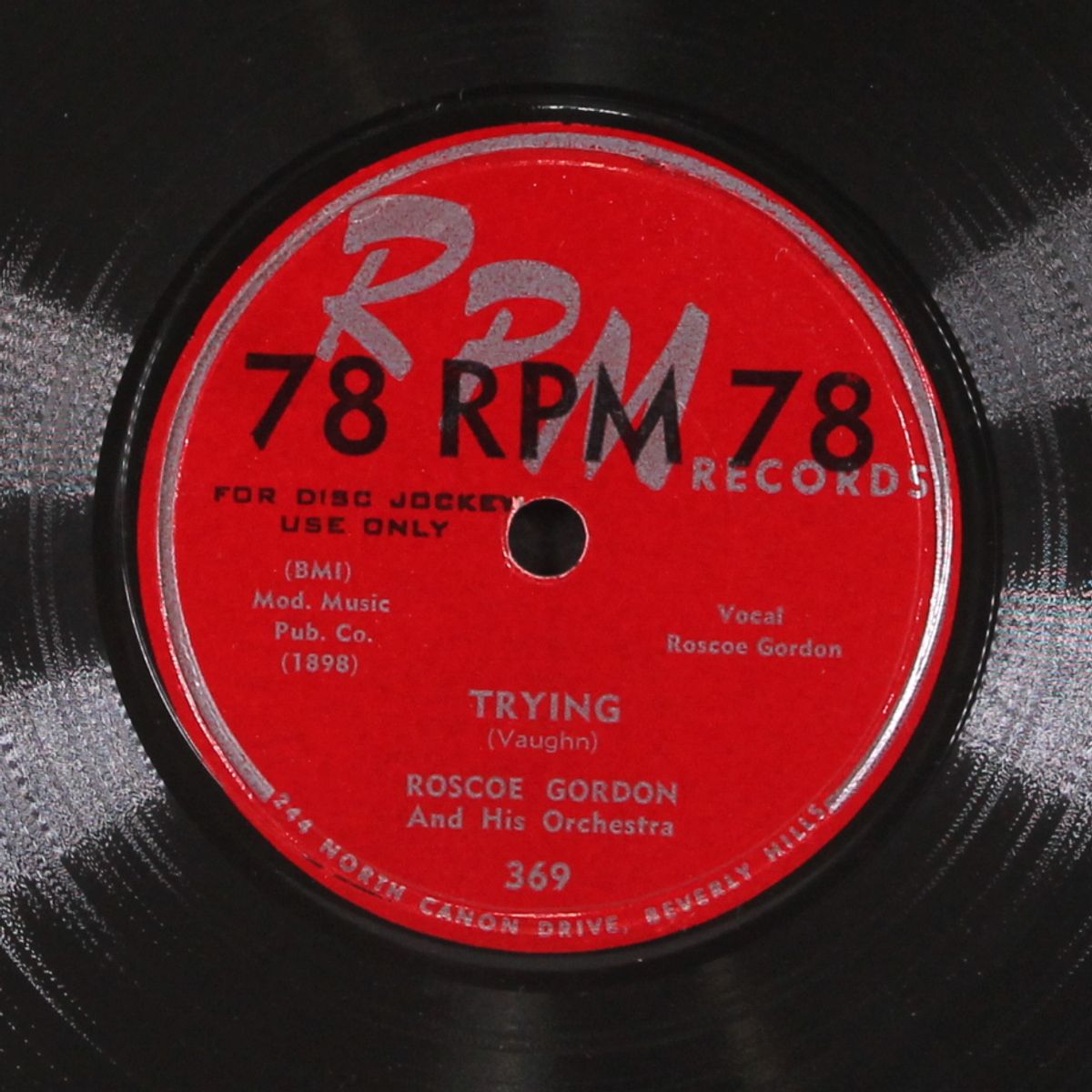 dream baby / trying by ROSCOE GORDON