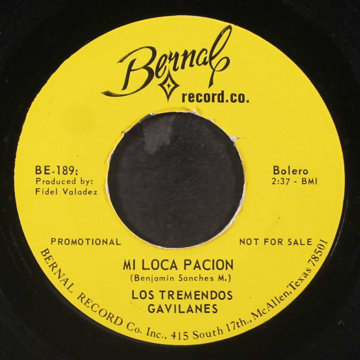 mi loca pacion / donde estas juventud by LOS TREMENDOS GAVILANES
