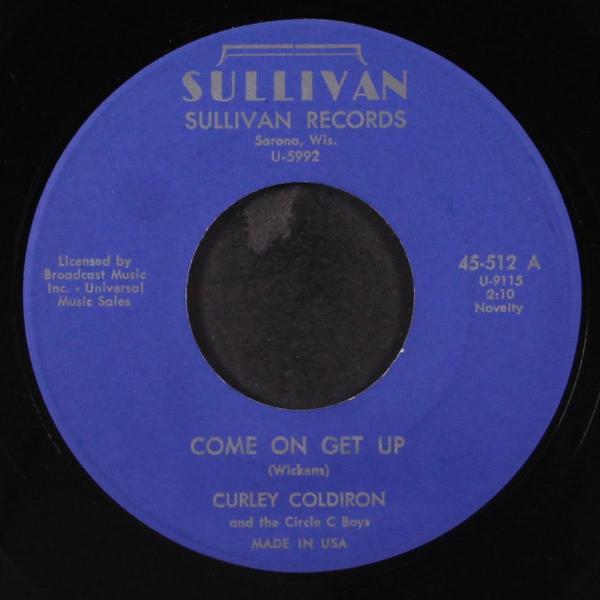come on get up / too many chiefs and not enough indians by CURLEY COLDIRON