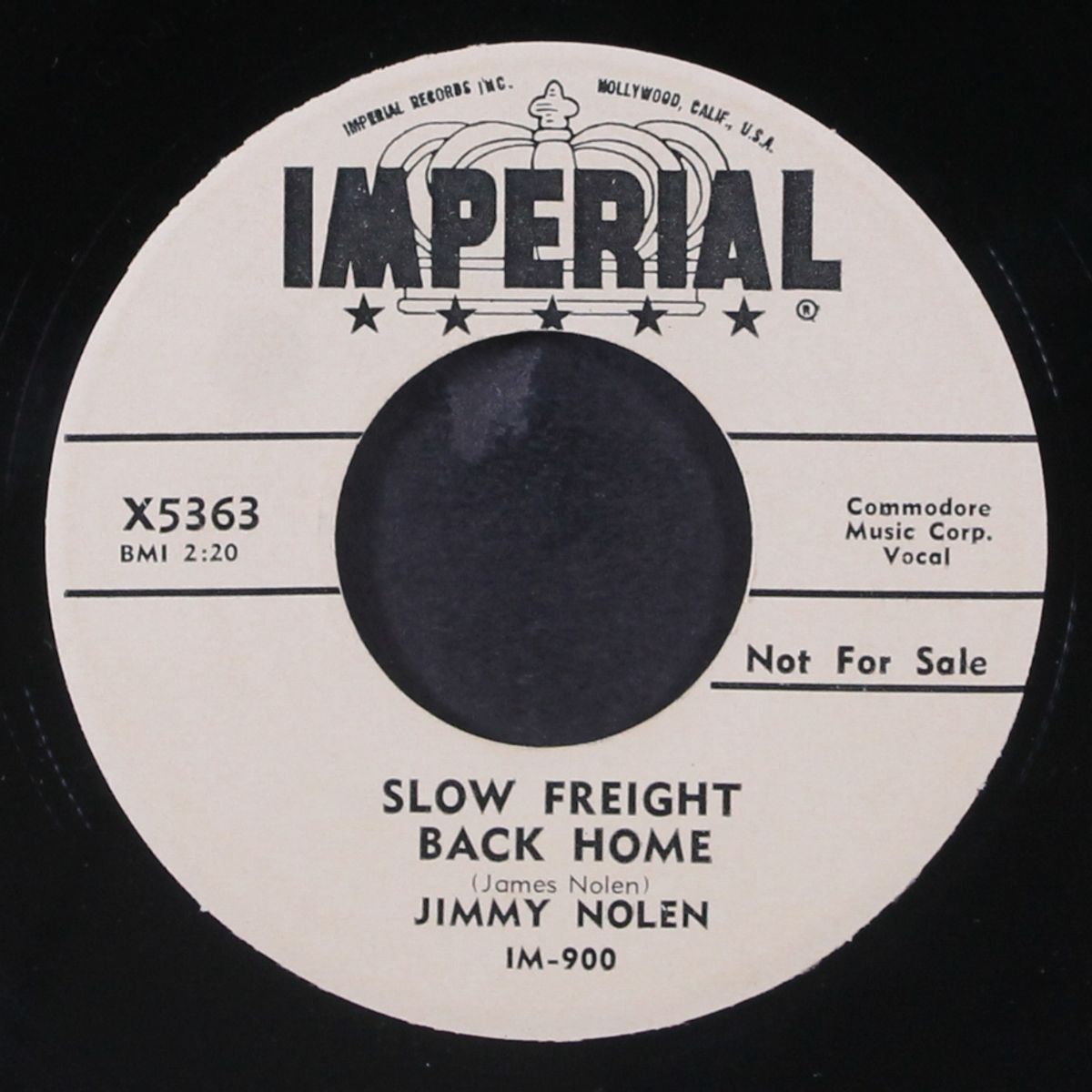 let's try again / slow freight back home by JIMMY NOLEN