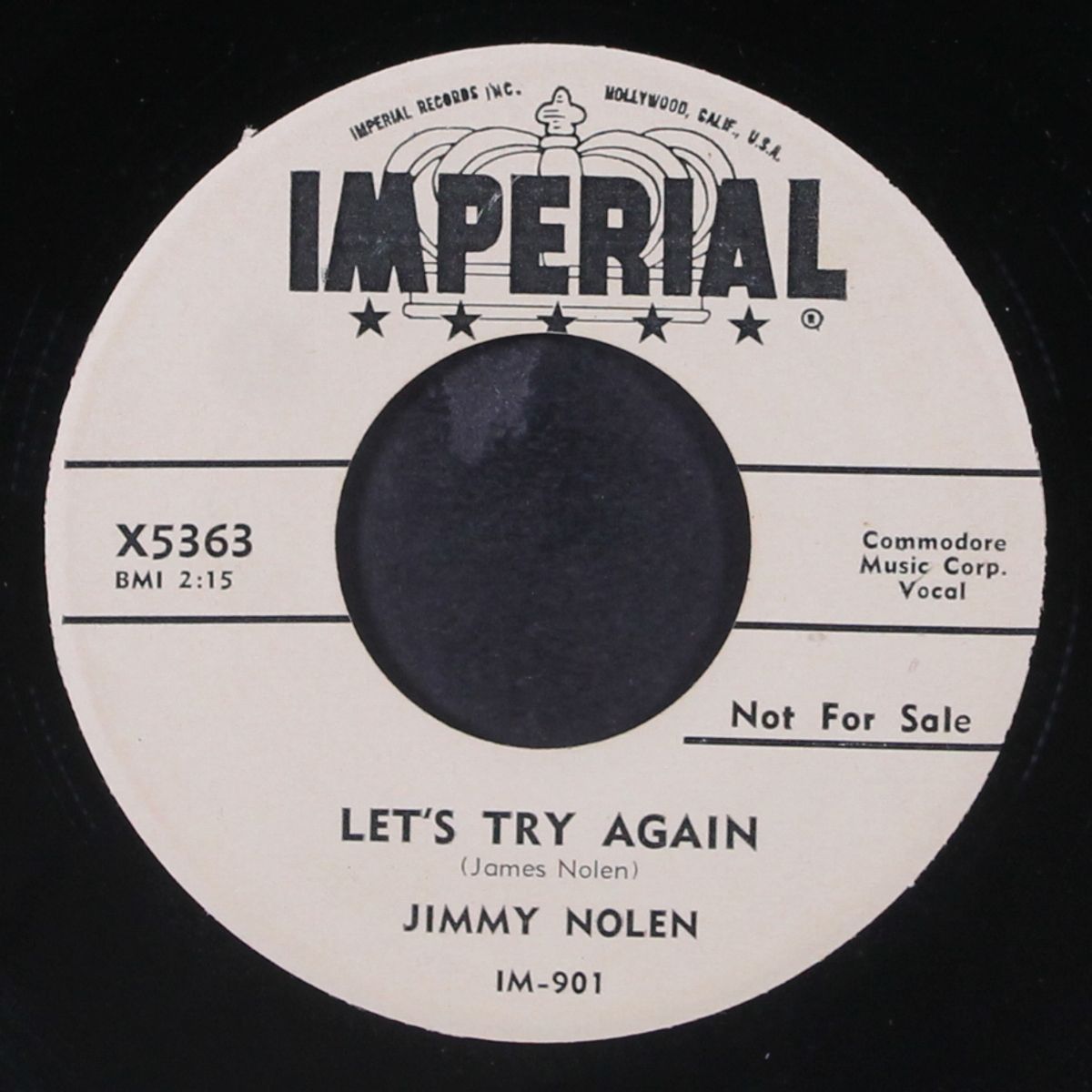 let's try again / slow freight back home by JIMMY NOLEN