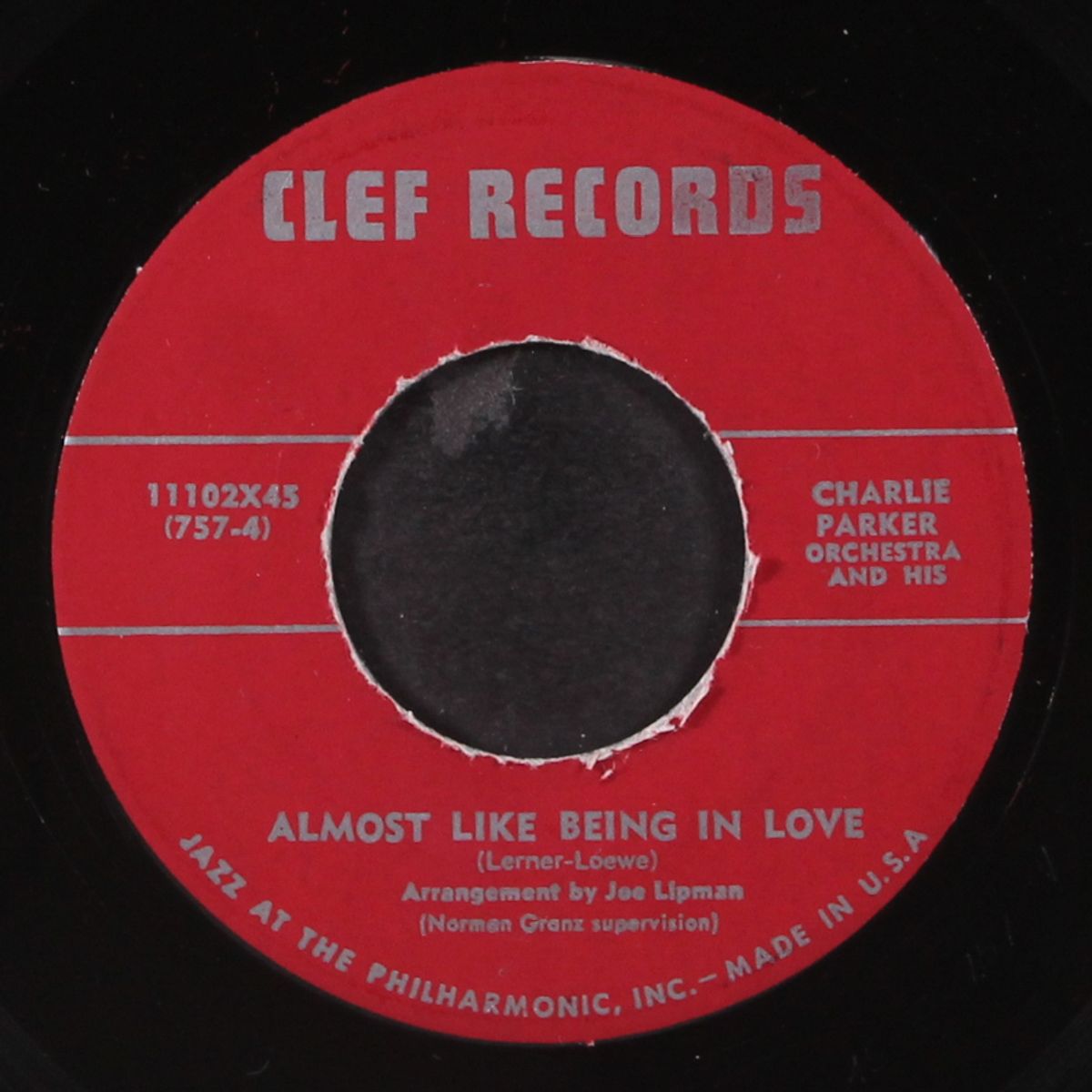 almost like being in love / this thing called love by CHARLIE PARKER