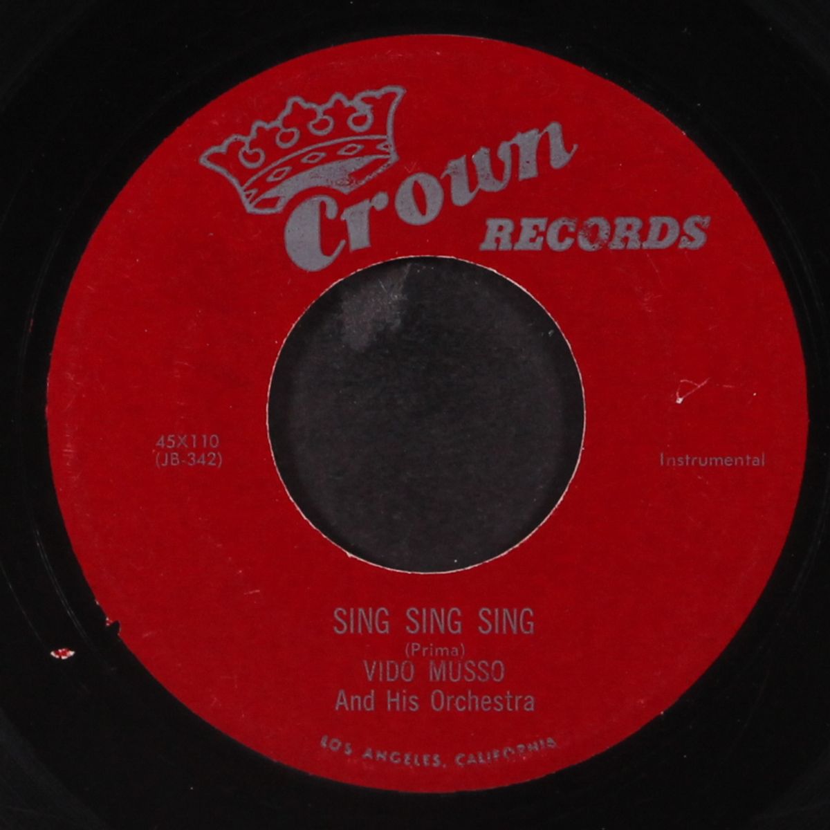 sing sing sing / musso's boogie by VIDO MUSSO