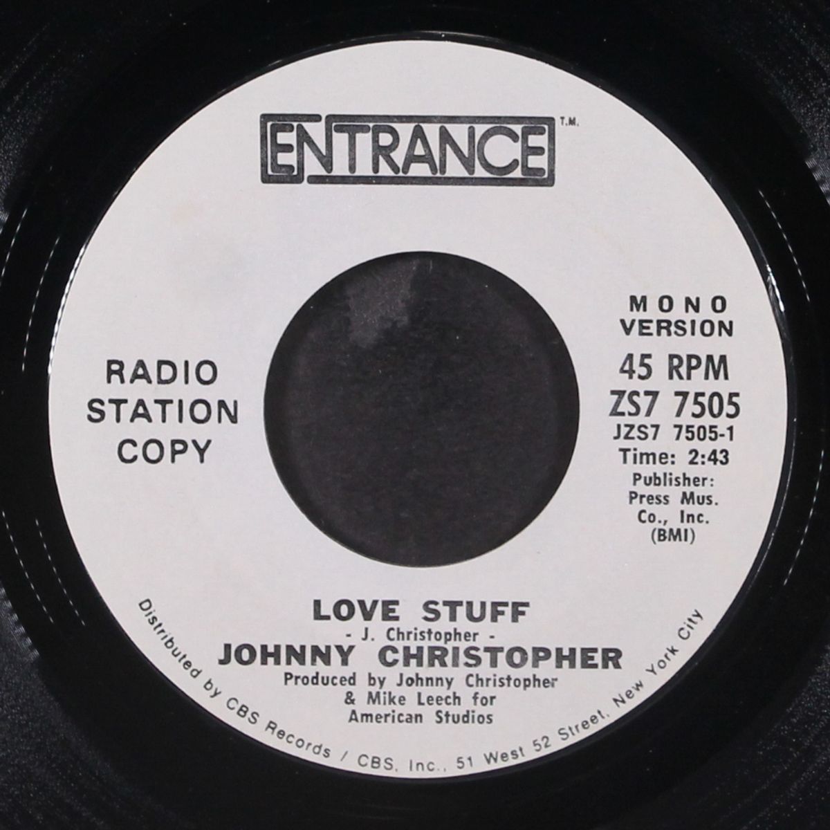 love stuff by JOHNNY CHRISTOPHER