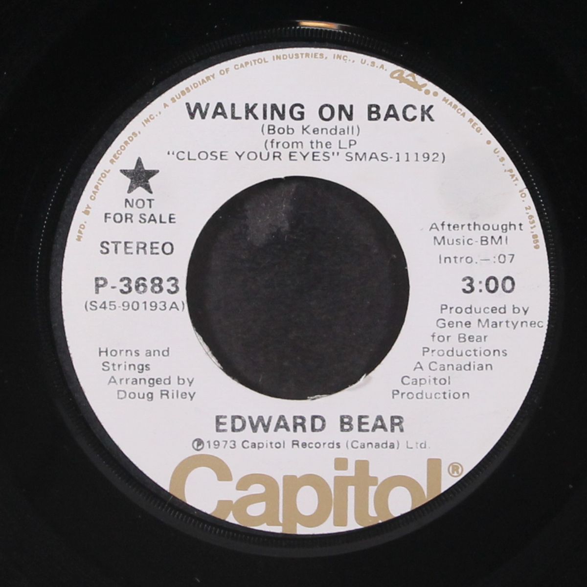 walking on back by EDWARD BEAR