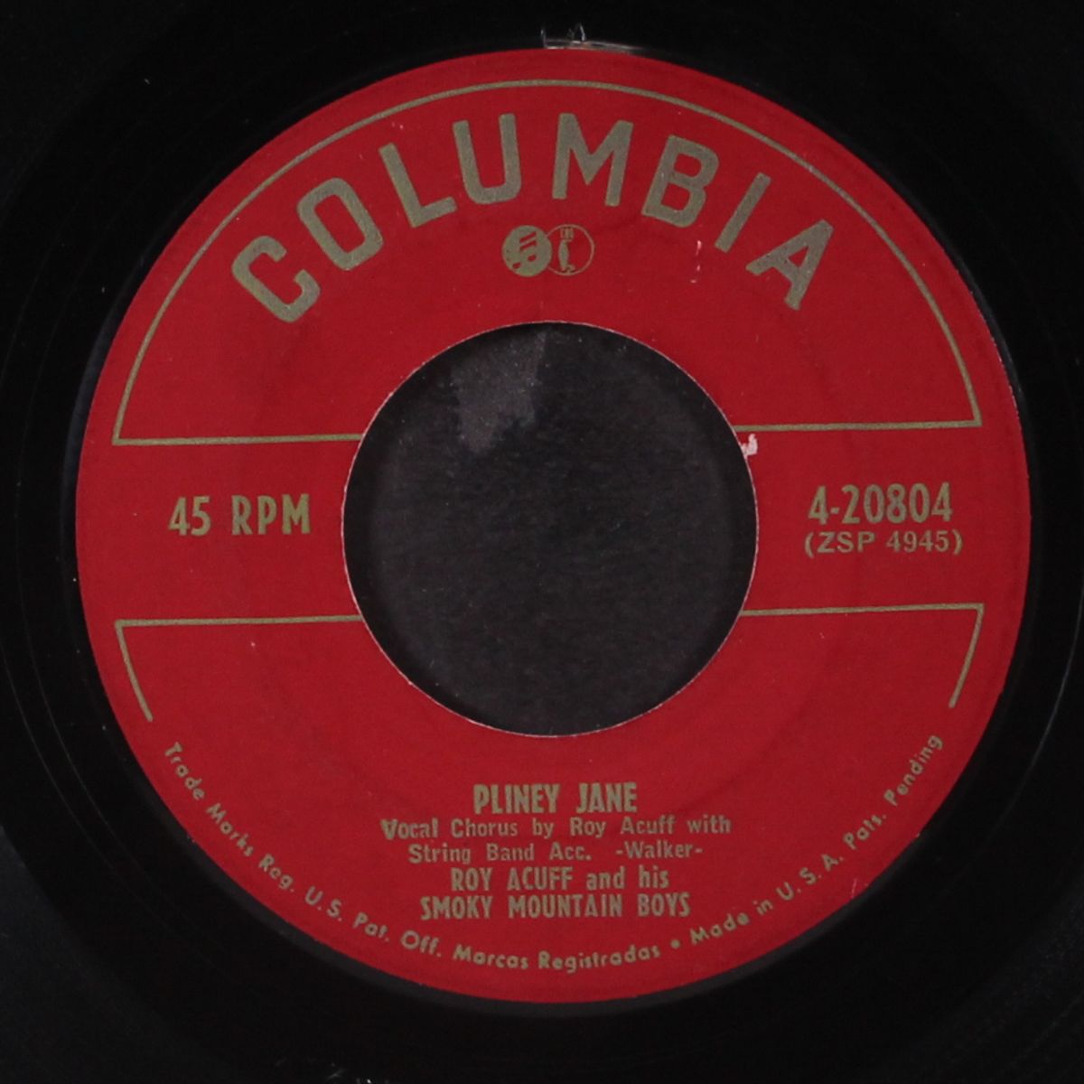 baldknob arkansas / pliney jane by ROY ACUFF