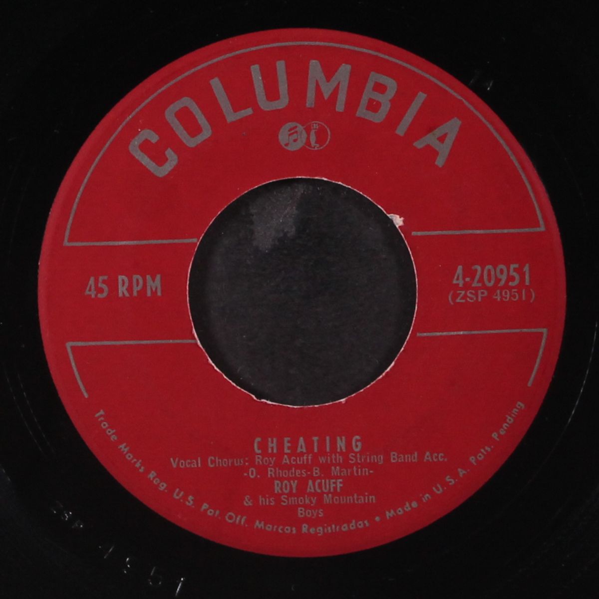 don't hang your dirty linen on my line / cheating by ROY ACUFF