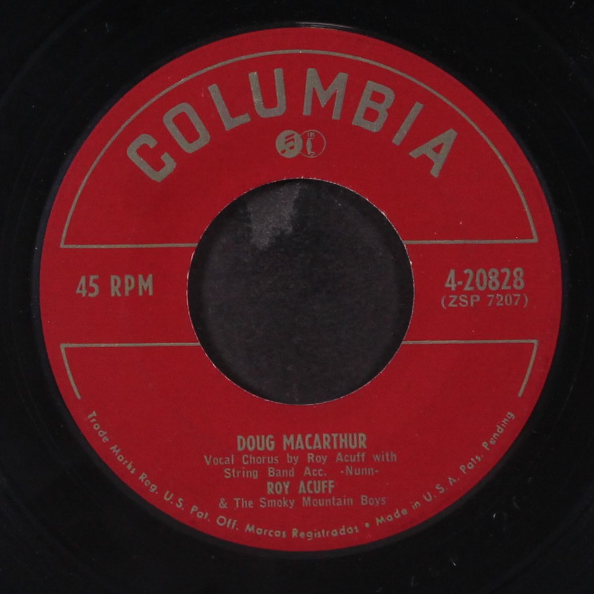 in the shadow of the smokies / doug macarthur by ROY ACUFF