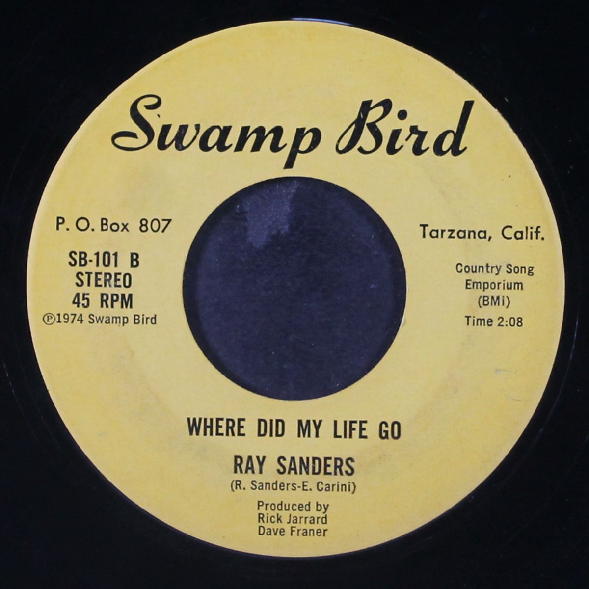 one more hotel / where did my life go by RAY SANDERS