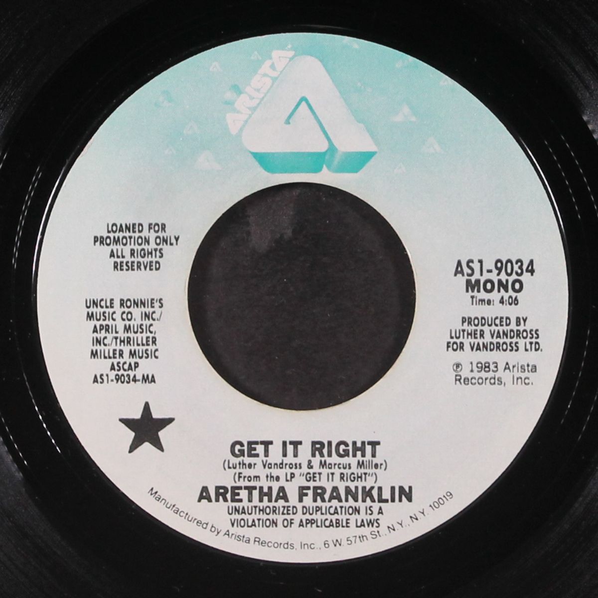get it right by ARETHA FRANKLIN