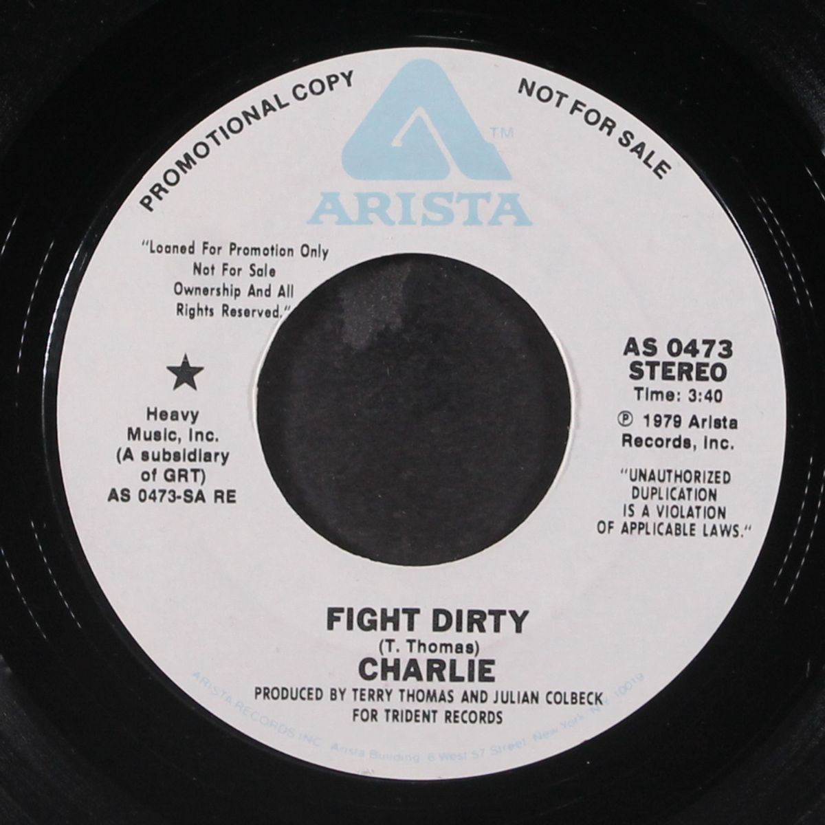 fight dirty by CHARLIE