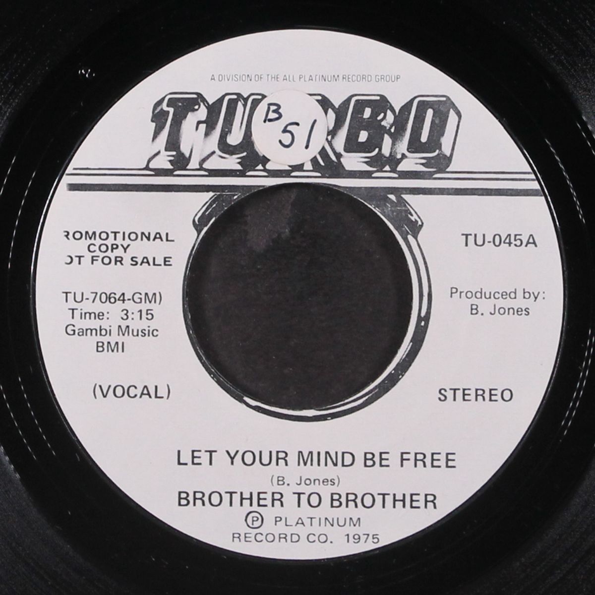let your mind be free / instrumental by BROTHER TO BROTHER