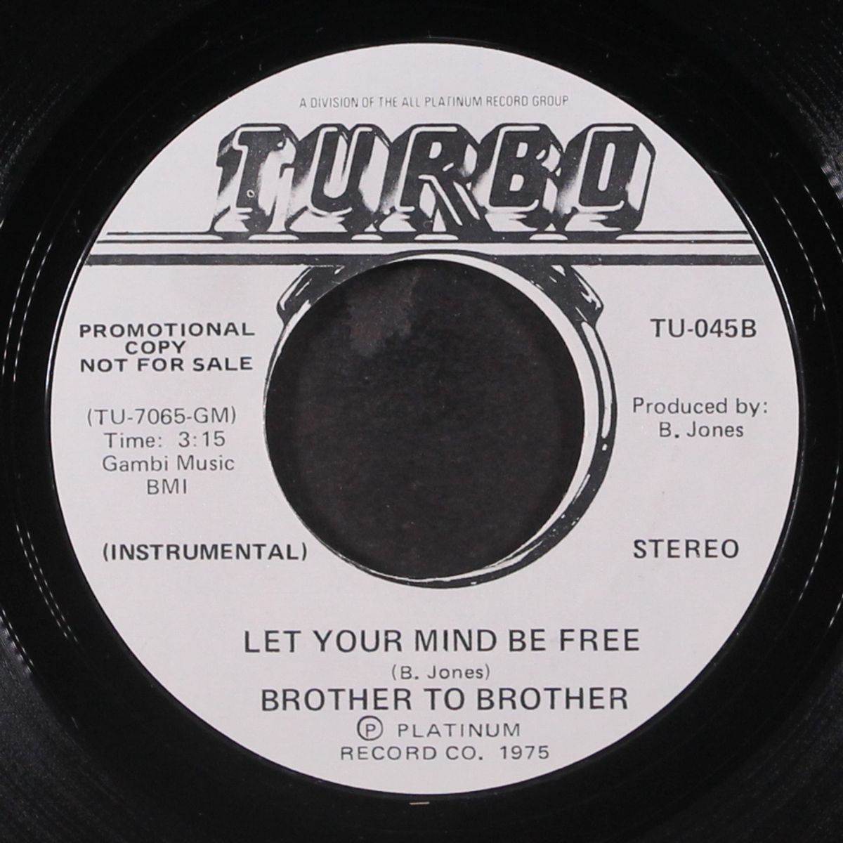 let your mind be free / instrumental by BROTHER TO BROTHER