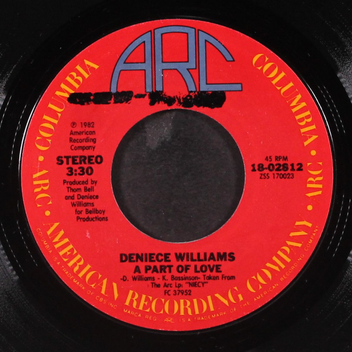 it's gonna take a miracle / a part of love by DENIECE WILLIAMS